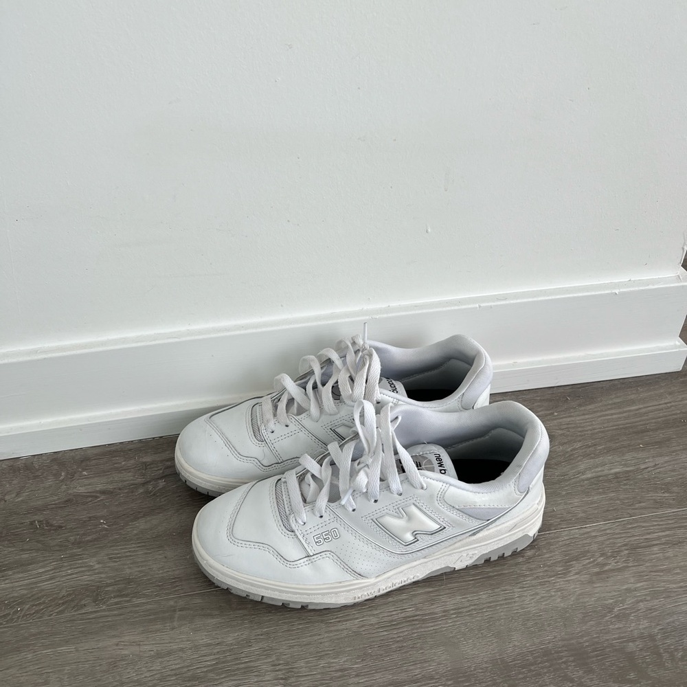 💫white grey NEW BALANCE 550